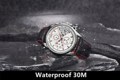 PAGANI DESIGN Chronograph-Stoppuhr für Herren, Quarz, Multifunktion, Militär-Pilotenstil, Relógios Masculino, Reloj Hombre, Montre Homme