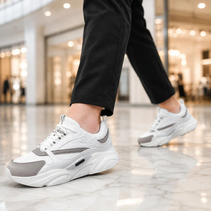 Chaussures décontractées pour hommes, sans logo, semelle épaisse, respirantes, baskets tendance, chaussures de marche confortables pour hommes, zapatillas hombre, chaussures de luxe pour hommes.