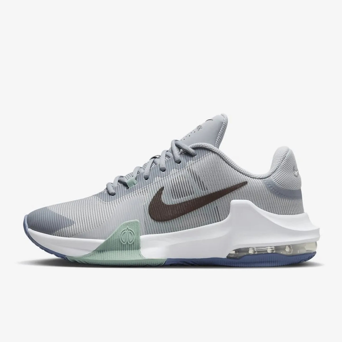Nike Air Max Impact 4 Low-Top-Basketballschuhe – lässig, vielseitig, rutschfest, strapazierfähig, gepolstert DM1124-002