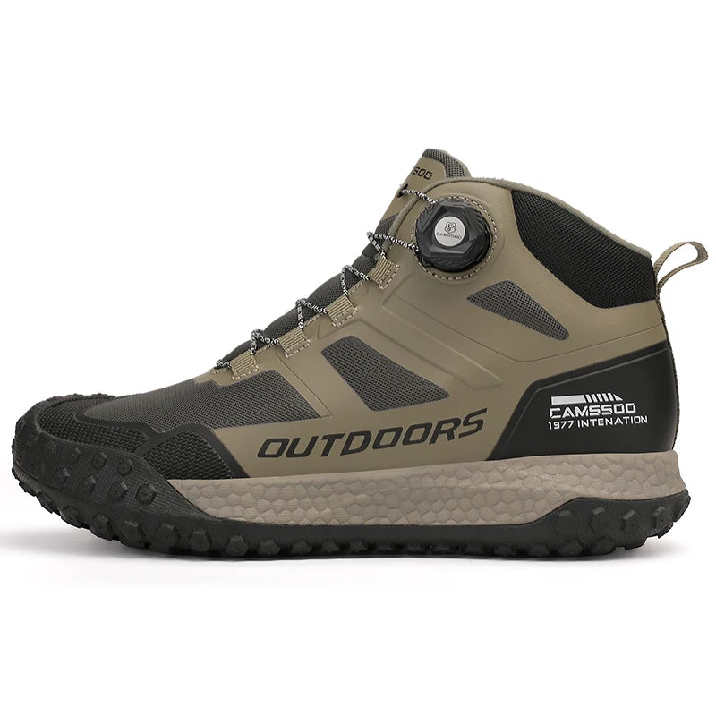 CAMSSOO Hiking Shoes Men Snow boots Outdoor Sports Climbing Shoes women Trekking Sneakers ankle boots hunting shoes travel boots