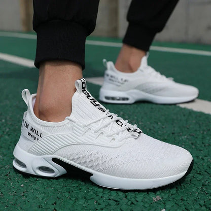 Moški športni čevlji z debelo podplatjo in modnim dizajnom, zračni in udobni čevlji, čevlji za pohodništvo na prostem, Zapatillas Hombre De Segu