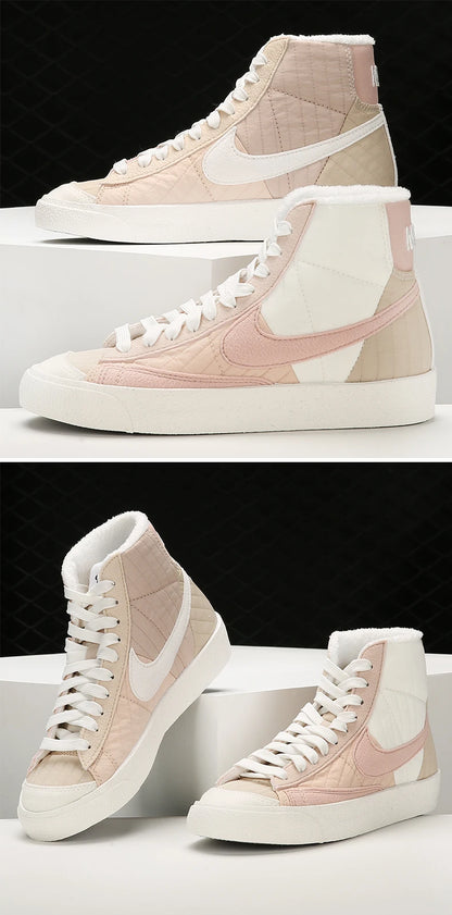 Nike Official Genuine BLAZER Pioneer Women's High-Top Sports Casual Shoes DO7445-261