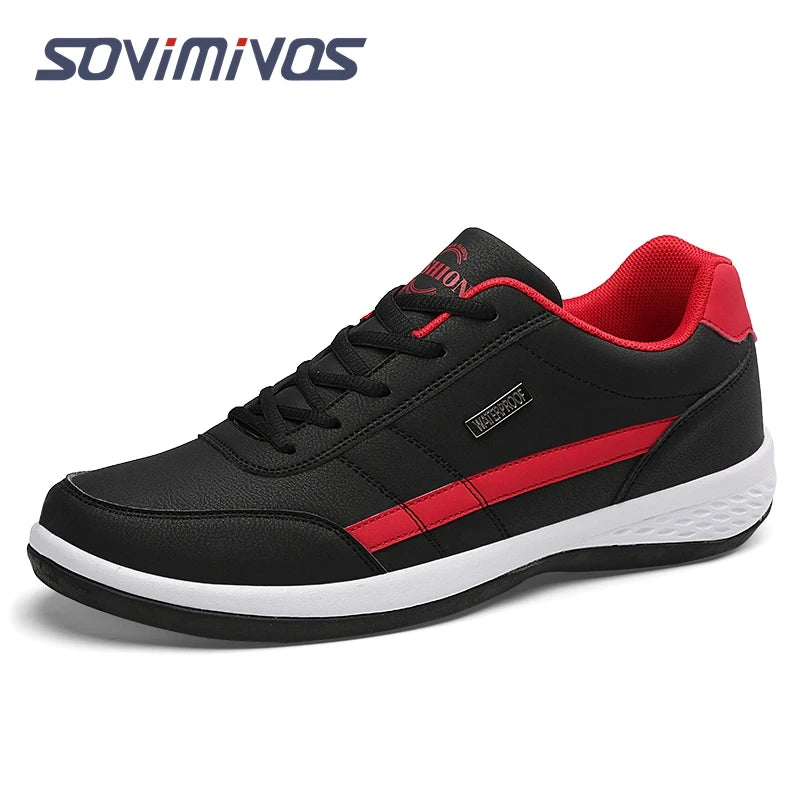 Men's Walking Shoes - Slip-On Tennis Running Shoes Memory Foam Lightweight Work Sneakers for Indoor Outdoor Gym