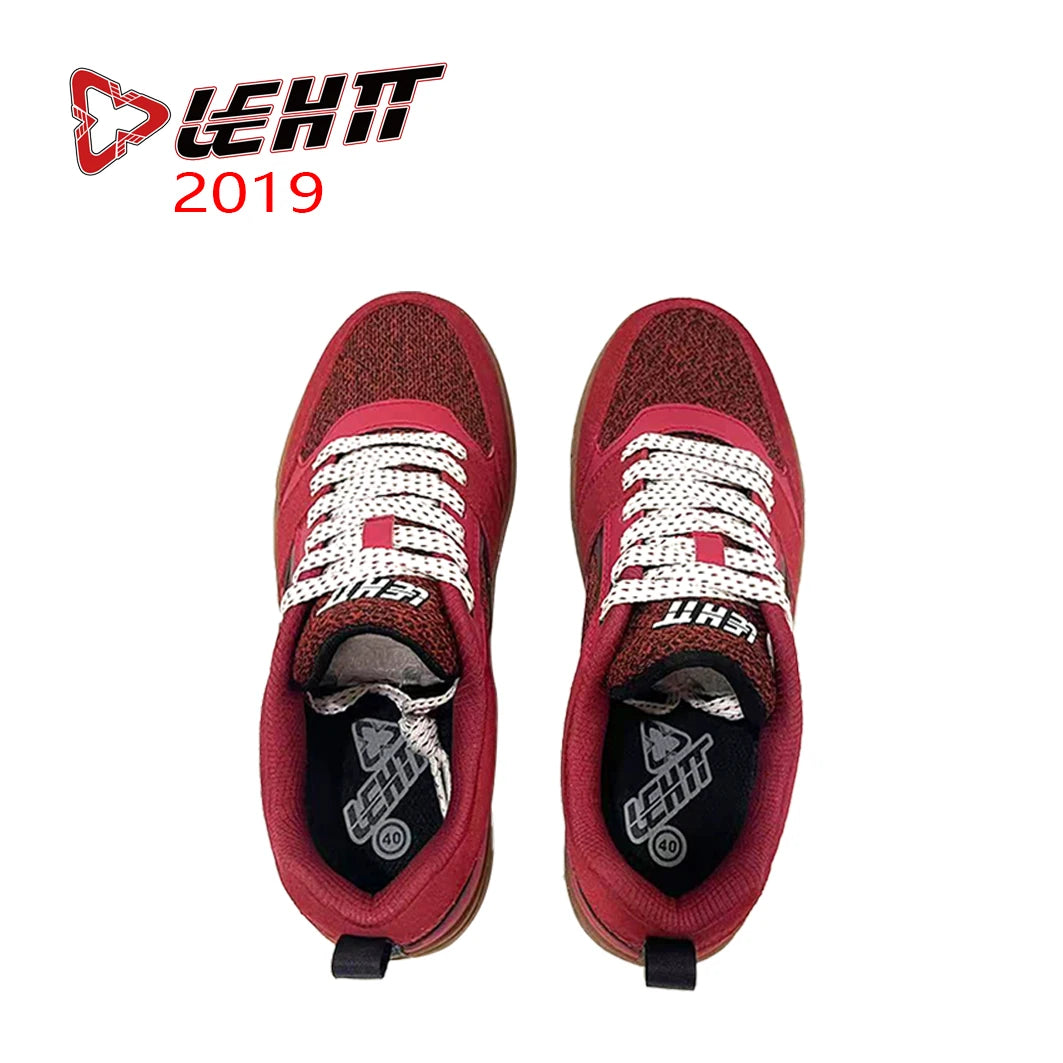 LEHTF 3D kolesarske čevlje za spust in gorsko kolesarjenje, moški čevlji za skateboarding in trening, odporni na obrabo, kolesarske čevlje z odklopnim sistemom