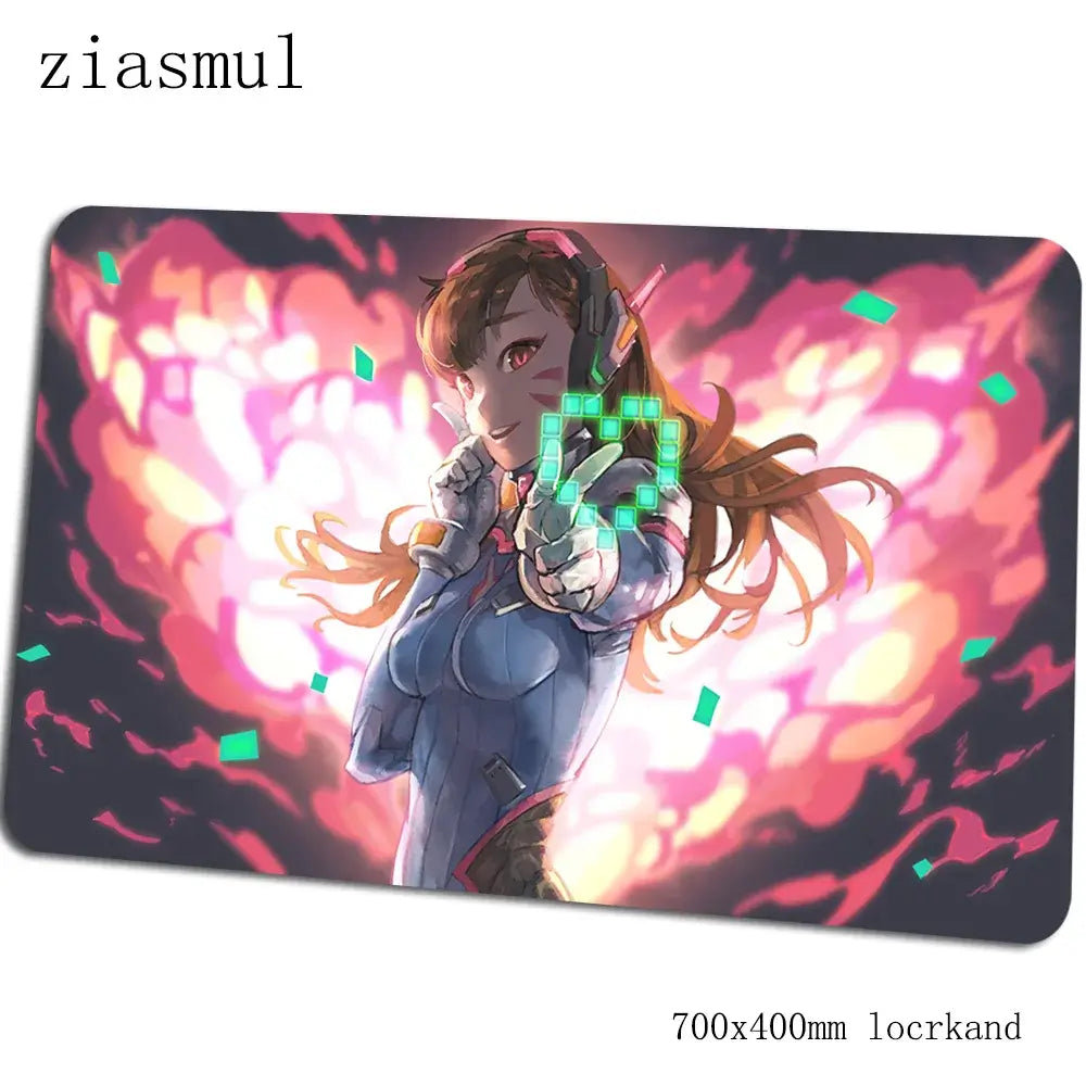 overwatch mouse pad Gorgeous Computer mat 70x40cm gaming mousepad large xl padmouse keyboard games pc gamer desk