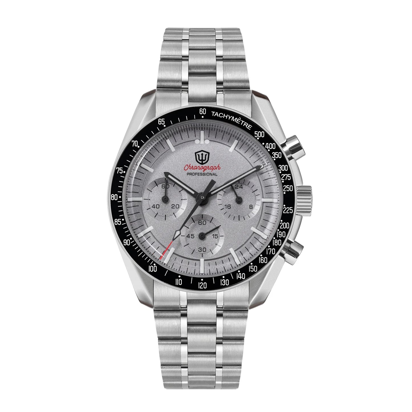 Watchdives New Wd1863 Quartz Men's Watch VK63 Chronograph Bubble Sapphire Waterproof 39Mm Steel Top Brand Luxury Business Watch