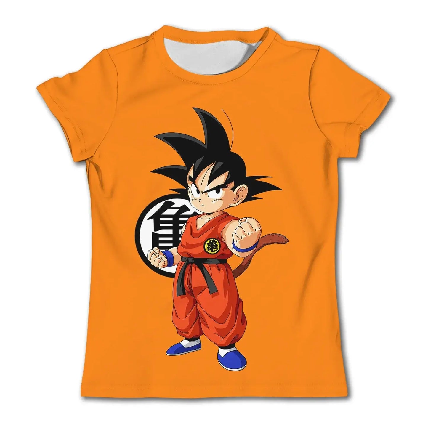 Cartoon Anime 7 Dragon Ball T-shirt for Children and Boys Cartoon T-shirt Short Sleeved Summer Men's Top Short Sleeved T-shirt, Produit gaming premium Fraquane