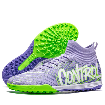 Uomo Donna Scarpe da calcio Scarpe da calcio per esterni Scarpe da calcio antiscivolo per campi da calcio Scarpe da futsal ultraleggere Scarpe da calcio con tacchetti TF/FG