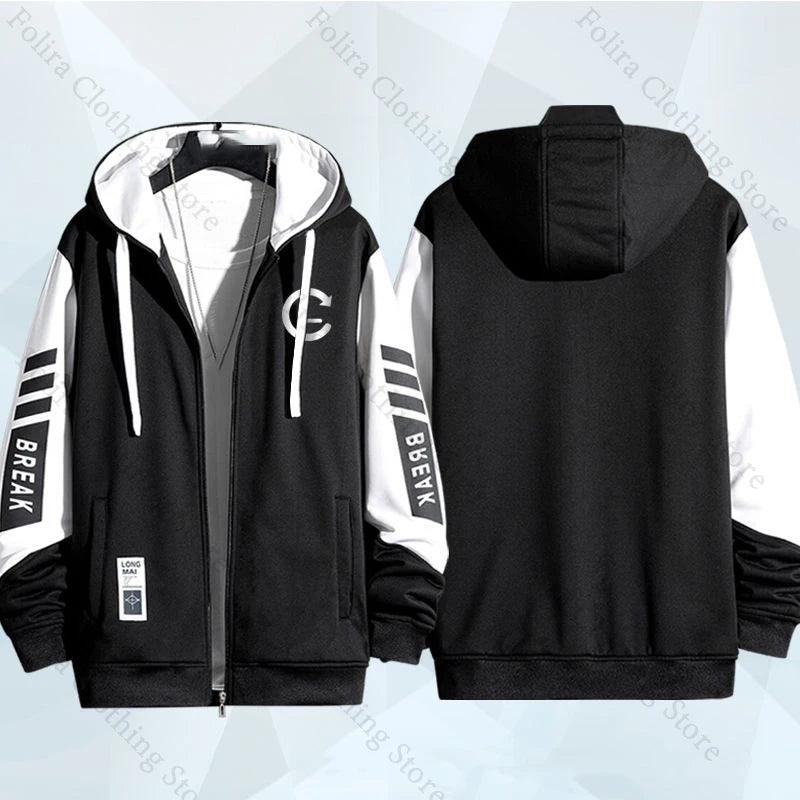Anime Link Click Charles Lucas Same Coat Hoodies Cosplay Costume Sweatshirts Man Hoodie Women Man Clothing Men's Sweatshirts