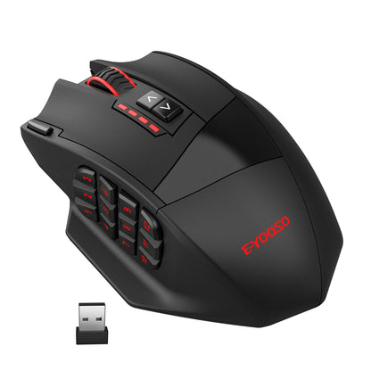 E-YOOSO X-33 RGB Gaming Mouse 16000 DPI Wired USB Gaming Mouse with 18 Programmable Buttons for PC & Laptop