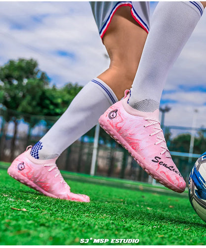Professional Soccer Sneakers for Men Women High Quality Fashion Men's Football Cleats Large Size 46 Futsal Shoes Man Trainers