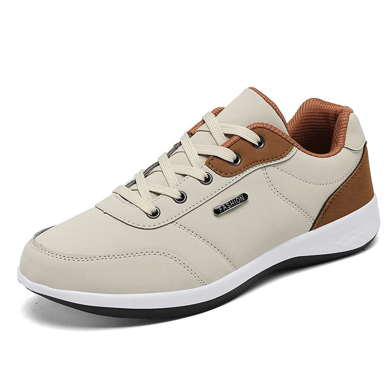 Pantofi din piele pentru bărbați Balan – Adidași la modă, pantofi sport, adidași respirabili pentru bărbați, încălțăminte antiderapantă, pantofi de vacanță pentru bărbați