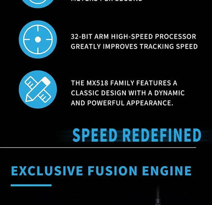 Laidinė žaidimų pelė Logitech G402, 32 bitų ARM procesorius, 8 mygtukai, 500 IPS, neslystanti – visos dienos žaidimų ir darbo sesijoms