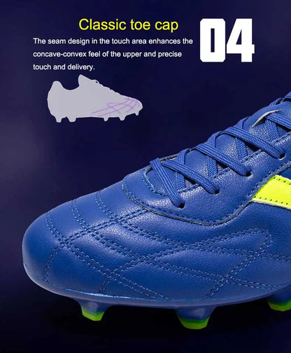 KELME FG nogometni čevlji iz originalne goveje kože, moški profesionalni športni čevlji za travnato igrišče, protizdrsni športni čevlji za trening in nogomet ZX80011018