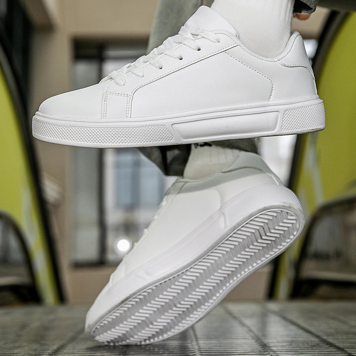 Pantofi bărbați din piele PU, adidași, pantofi casual la modă, pantofi de timp liber pentru bărbați, încălțăminte bărbați, pantofi vulcanizați, pantofi pentru cupluri, pantofi pentru femei