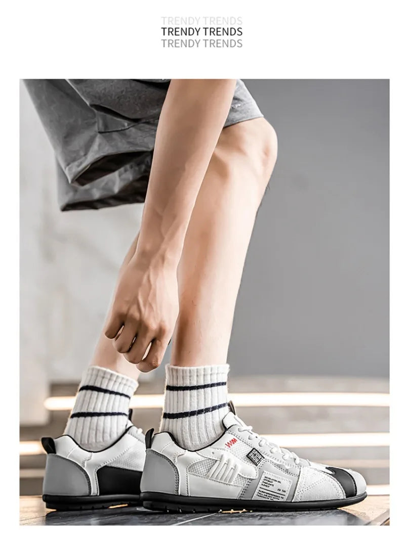 High-Quality Shoes for Men Summer New Mesh Breathable Youth Leisure Running Sneakers Walking Men Shoes Light Sneakers Zapatillas