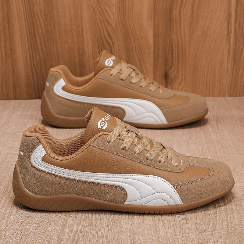 Priljubljeni jesenski lahki modni moški športni čevlji, odporni proti vonju, nizki športni čevlji, mehki retro čevlji za hojo na prostem