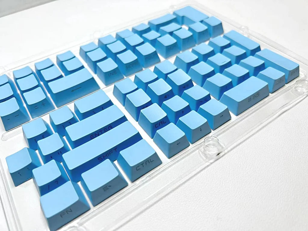 Teclas retroiluminadas con grabado lateral de 131 teclas para teclado mecánico con interruptores Cherry MX, perfil OEM, keycaps ABS personalizadas DIY
