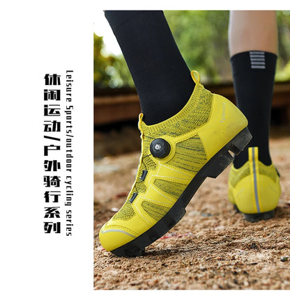 Pantofi de mountain bike pentru bărbați, pantofi de ciclism cu cataramă rapidă, compatibili cu pedalele cu sistem SPD, pentru interior și exterior, pantofi MTB pentru femei