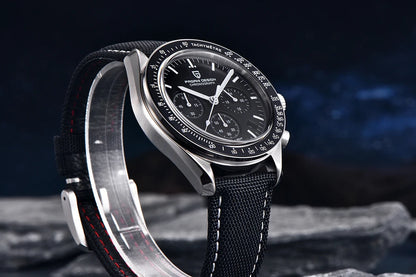 Ura PAGANI DESIGN Moon – luksuzni kvarčni kronograf za moške, športni stil, safirno steklo z antirefleksno obdelavo, svetleči zaslon