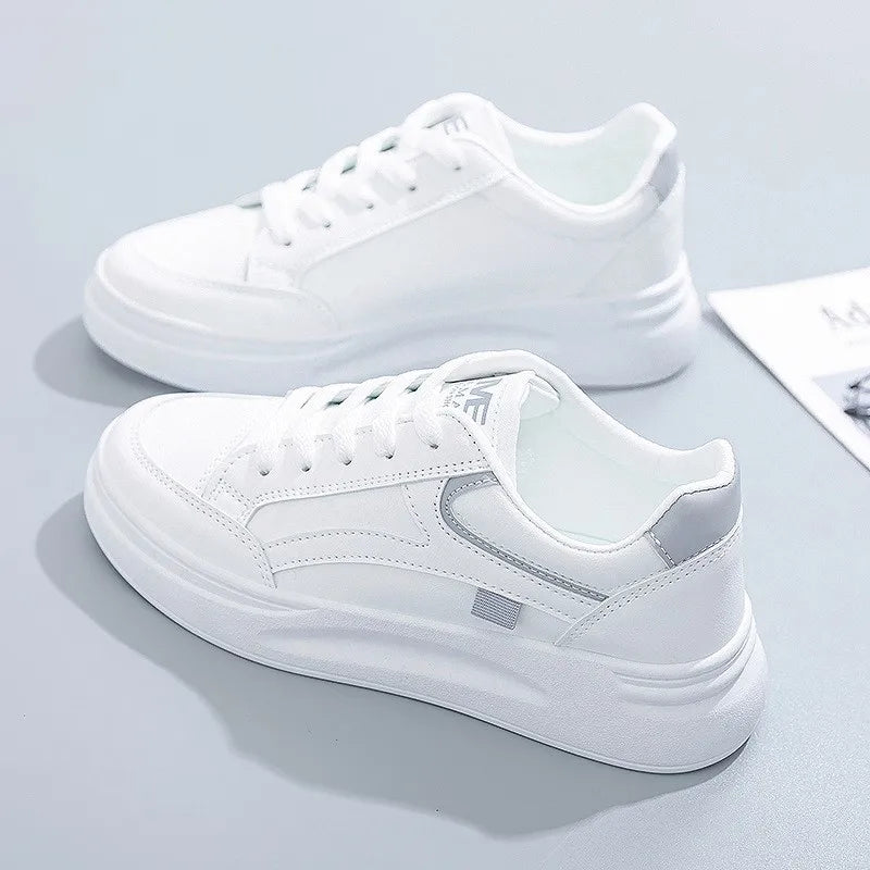 Women's Sneakers Fashion 2025 New Trainers Comfortable Casual Lace-Up Sneakers for Women Tenis Feminino