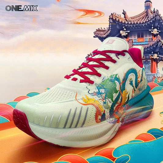 Onemix Original Running Shoes for Men Ultralight Wear-Resistant Gym Outdoor Women Workout Breathable Sports Male Sneakers