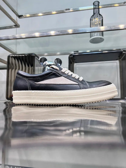 Casual shoes men low top quality denim lace-up thick sole luxury designer hip-hop dunk sport trainers women summer flat sneakers