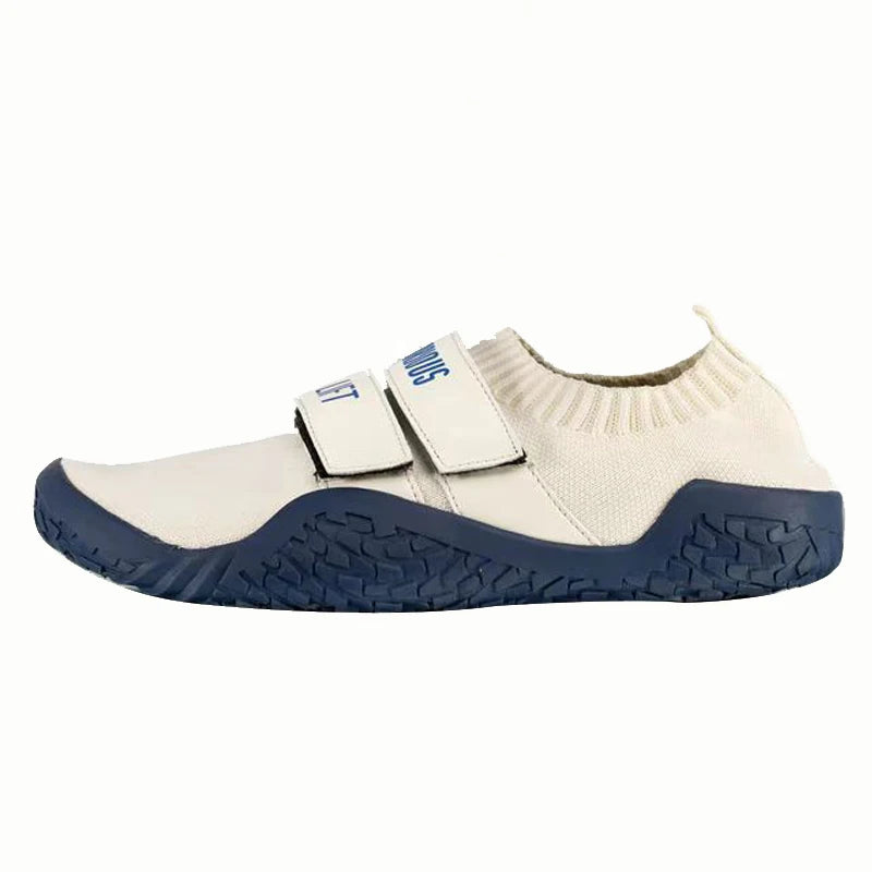 New Large Size Unisex Gym Lightweight Sports Hard Pull Squat Training Shoes Pro Hook & Loop Weightlifting Shoes 35-46#