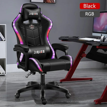 High quality gaming chair RGB light office chair gamer computer Ergonomic swivel chair Massage Recliner New gamer chairs