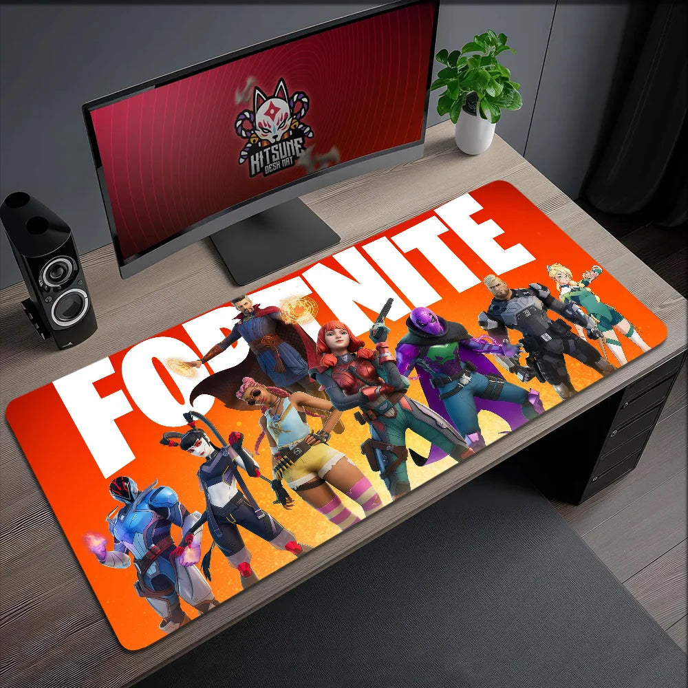 Royale F-FORTNITE Mouse Pad Non-slip Lock Edge Office Battle Student Gaming Thickened Game Large Writing Cushion Mouse Pad