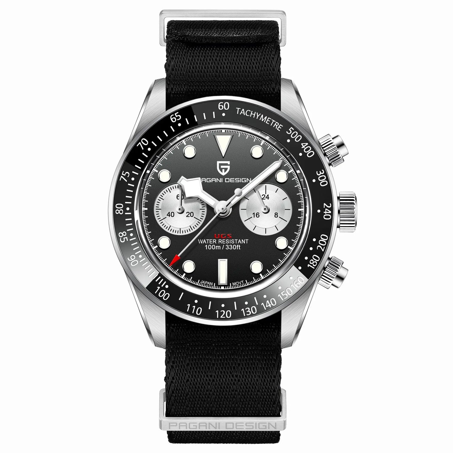 PAGANI DESIGN New Panda Men's Watches Top Luxury Quartz Wristwatches Chronograph Watch Man 2026 Gift AR Sapphire Ceramic Bezel
