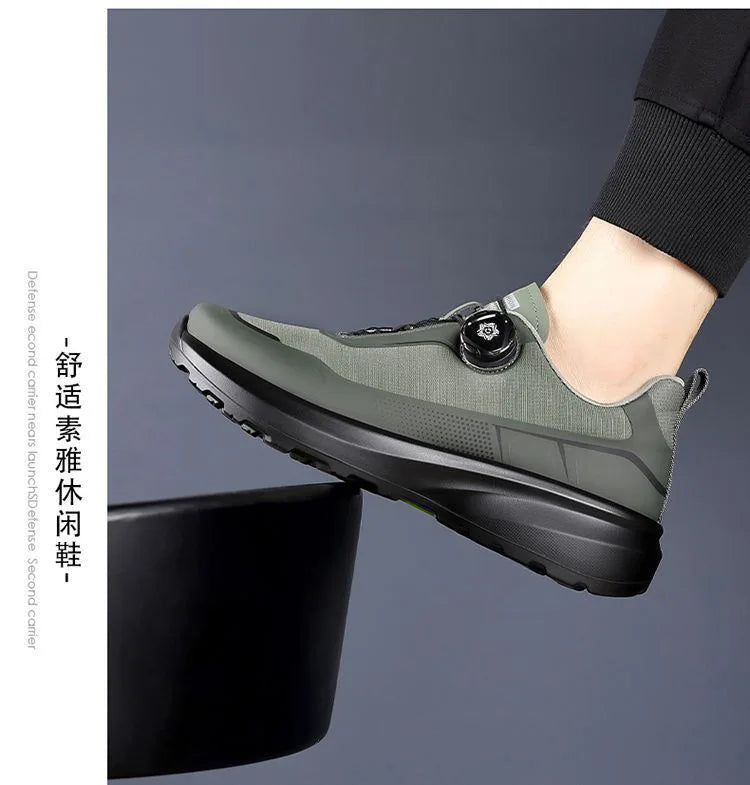 Męskie trampki outdoorowe – nowość na wiosnę i lato, buty sportowe z grubą podeszwą, męskie buty turystyczne, buty typu „daddy shoes”, obuwie codzienne dla mężczyzn