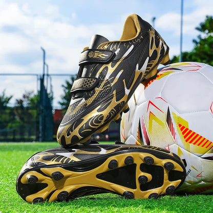 Nouveaux hommes enfants bottes de Football ultralégers garçons chaussures de Football professionnelles crampons antidérapant Match herbe chaussures d'entraînement livraison directe
