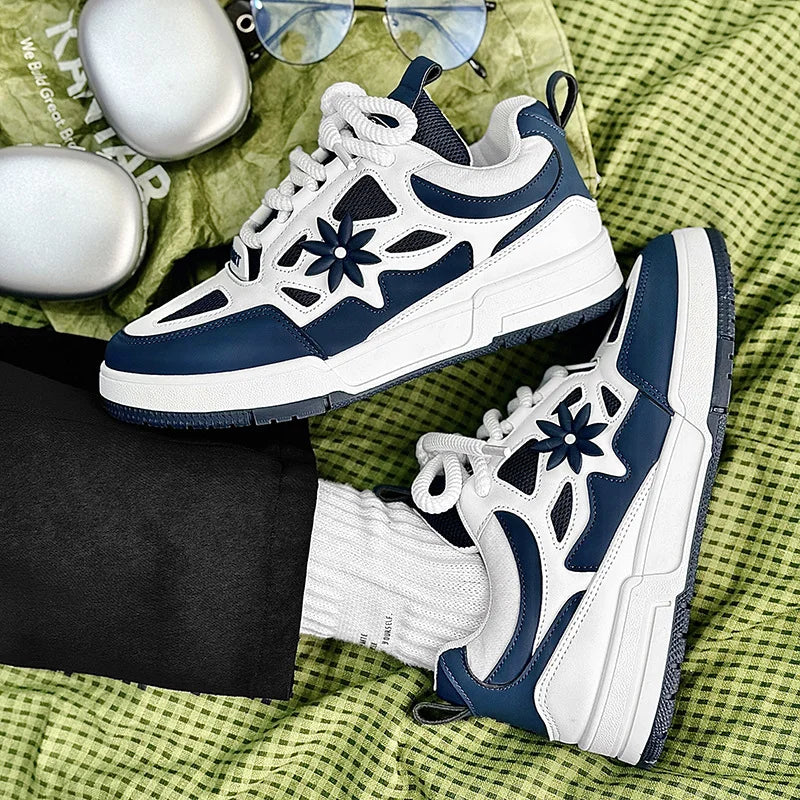 Modne muške cipele, trendi street skateboard cipele, luksuzni brend, tenisice za trening, prozračne mrežaste casual cipele, tenis masculino
