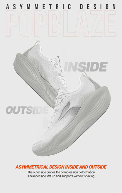 361 Degrees PopBlaze 5 Chaussures de course pour homme - Nouvelles semelles épaisses amortissantes, respirantes et antidérapantes - Baskets de jogging d'extérieur pour homme 672532212