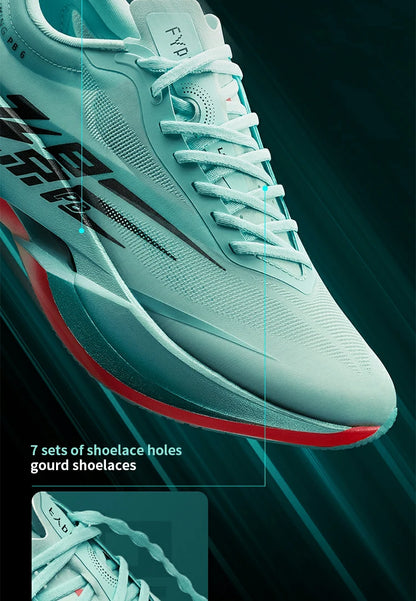 QIAODAN Feiying PB6.0 Marathon- en hardloopschoenen voor heren met koolstofplaat over de volledige zool, lichtgewicht sportschoenen QDB023261299