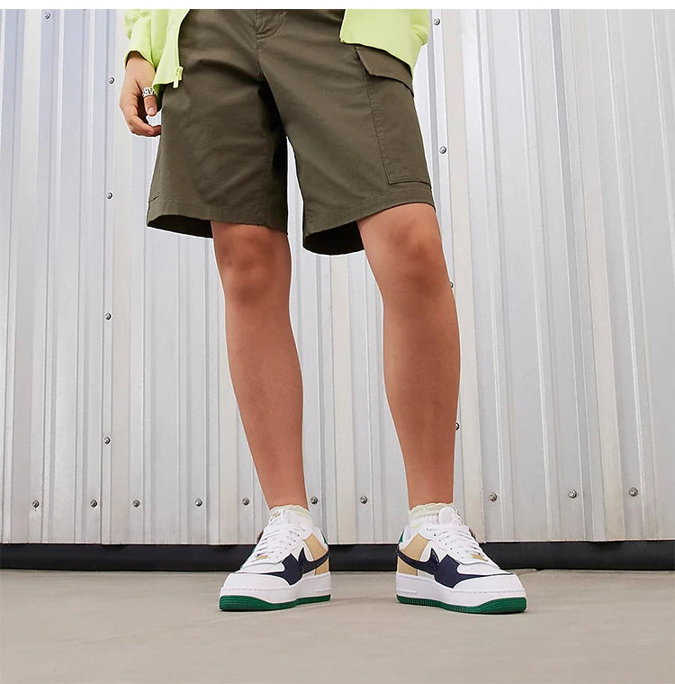 Nike originalni ženski športni copati AF1 Shadow z debelo podplatom, odporni na obrabo, za vsakdanjo rabo, DZ1847-102