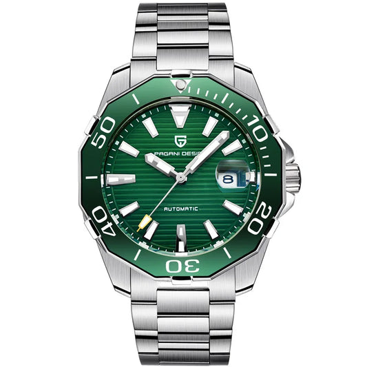 2025 New Brand PAGANI DESIGN 1617 Men's Military Sport Mechanical Watches Waterproof Stainless Steel Top Brand Luxury Men's Watch