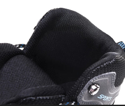 Botas de montaña impermeables para exterior, para hombre y mujer, para primavera y otoño, resistentes al desgaste, para deportes de montaña y caza.