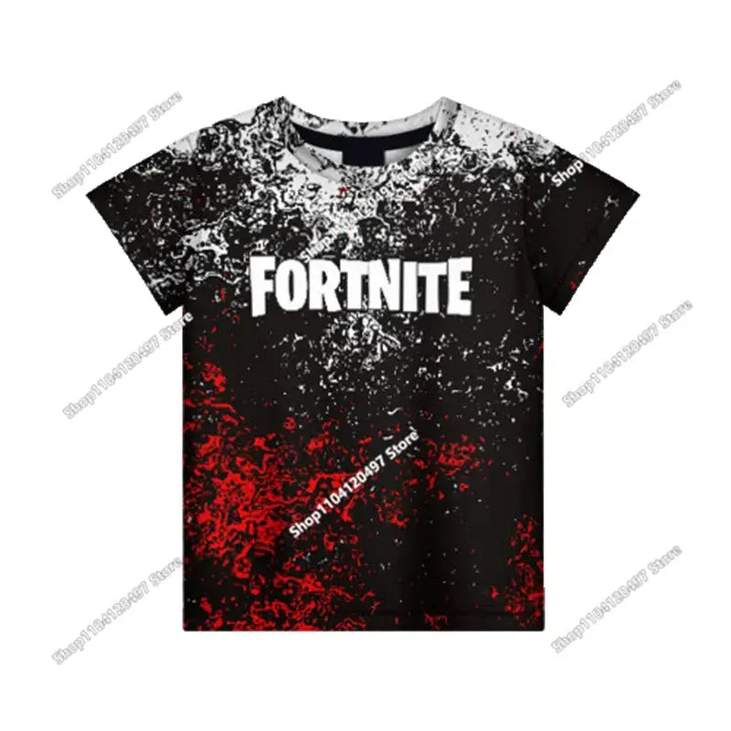 Battle Royale 3D Fortnite T-shirt Tees Men and Women Boys Girls Victory Cartoon Tops Teen Clothes Kids Hero Game Tees Tops