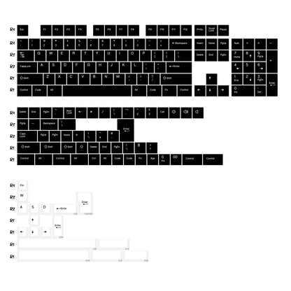 KBDiy GMK MarrsGreen Teclas Retro PBT ISO Double Shot Perfil Cherry para Teclado Mecânico Gaming com Switches MX