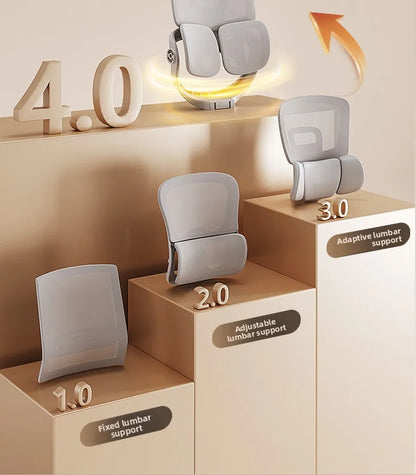 Stable Durable Ergonomic Chair Floating Wing Waist Support Computer Chair Office Chair Back Chair Household E-sports Chair