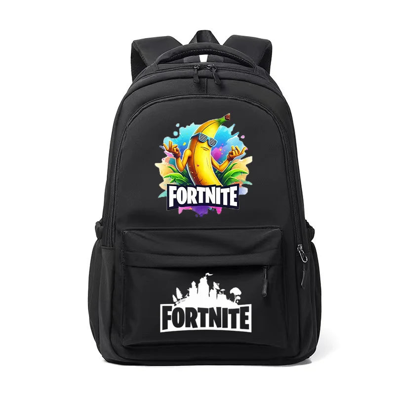 Fortnites Kids Backpack Portable Large Capacity Student Schoolbag Cartoon Printed Shoulder Bag School Supplies for Boys Gift