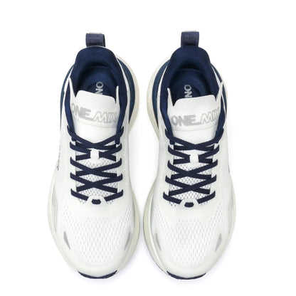ONEMIX Nieuwe jogging- en hardloopschoenen voor dames en heren, lichte sneakers, wegschoenen, slijtvaste modieuze sportschoenen, fitnessschoenen