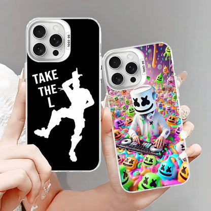 Classic Game Hot Fortnites Phone Case for Xiaomi Redmi Note 7 8 9 9S 10 11 12 13 14 15 Pro Plus 4G 5G Anti-Fall Matte Back Cover