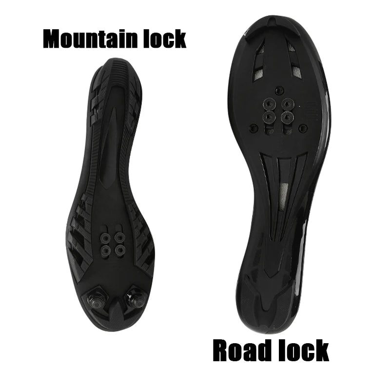 2025 Cycling Sports Shoes MTB and Cleats Men's Sports Speed Cycling Shoes Women's Mountain Racing Flat SPD Road Cycling Shoes