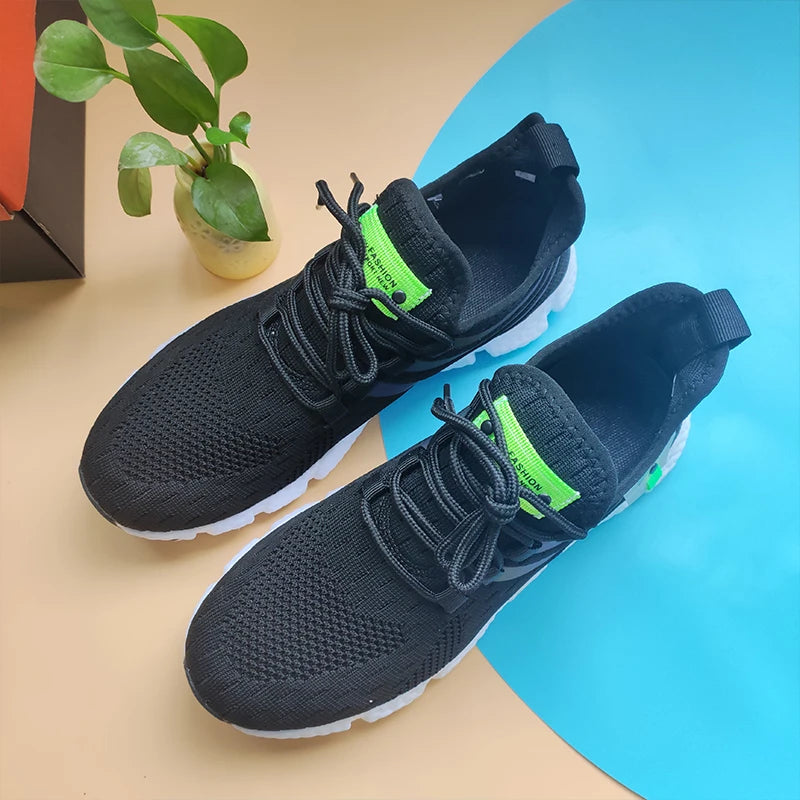 Trend dihalni moški športni čevlji za pomlad in jesen Tenis Masculino Zapatillas Hombre modni tekaški čevlji