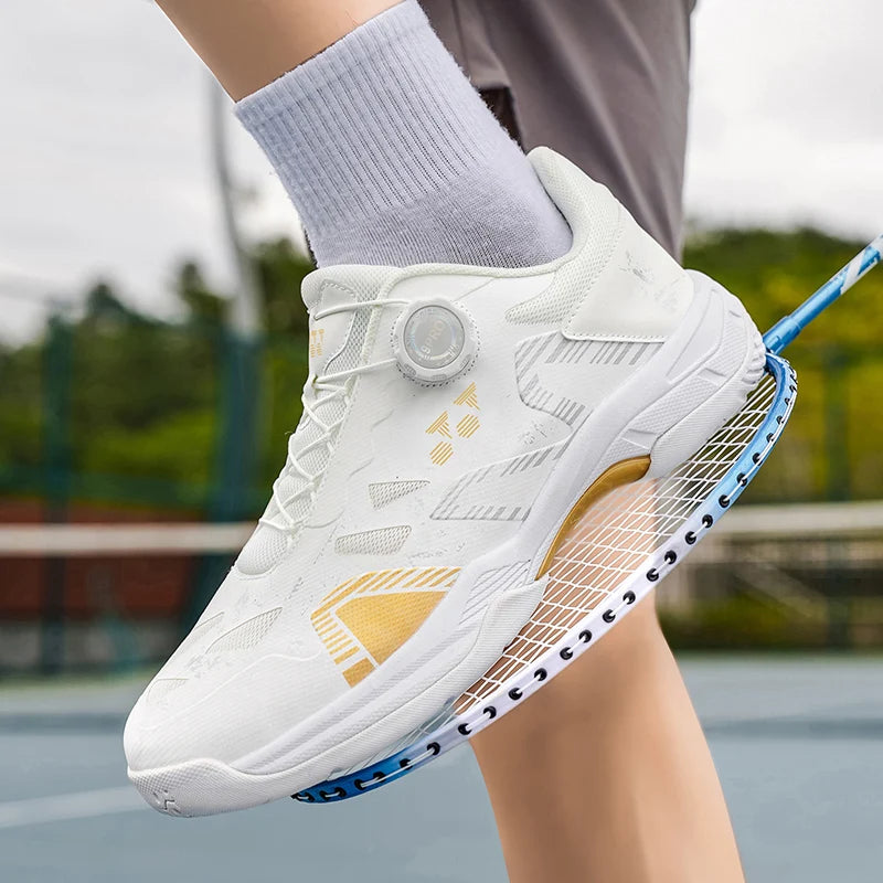 Badmintonski čevlji za moške, športni čevlji za trening, za notranjo in zunanjo uporabo, protizdrsni, odporni na obrabo, iz mrežastega materiala, dihalni, čevlji za namizni tenis