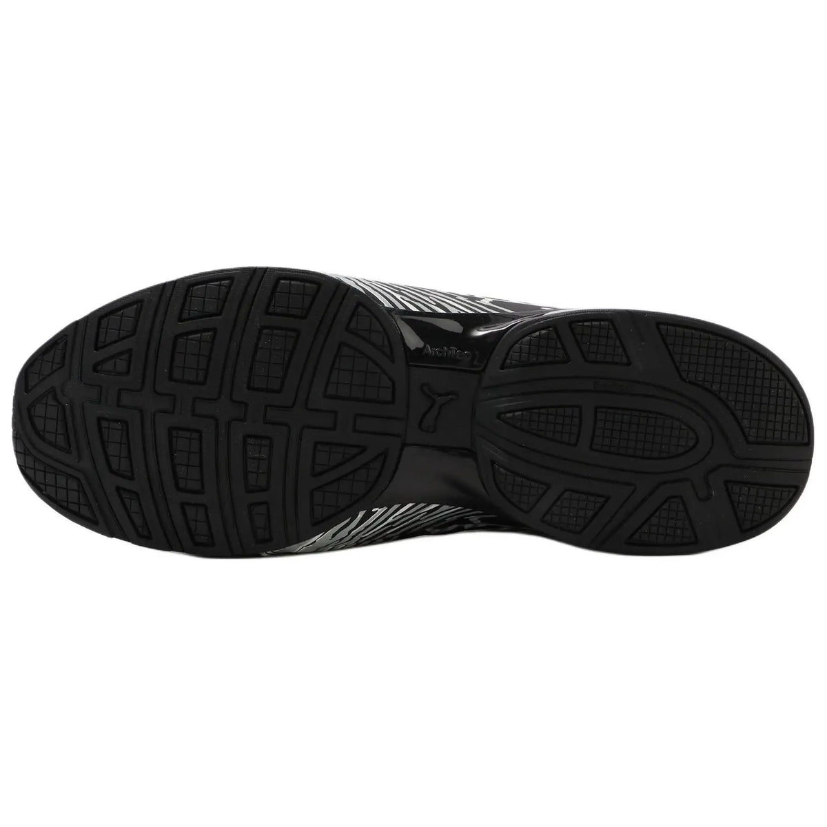Chaussures de course basses Puma Axelion Bio, confortables, antidérapantes, résistantes à l'usure, noires 311000-02