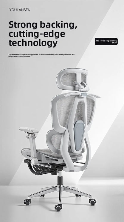 Portable Minimalist Ergonomic Chair 10D Armrest Computer Chair Office Chair Study Chair Gaming Chair Gravity Sturdy and Durable